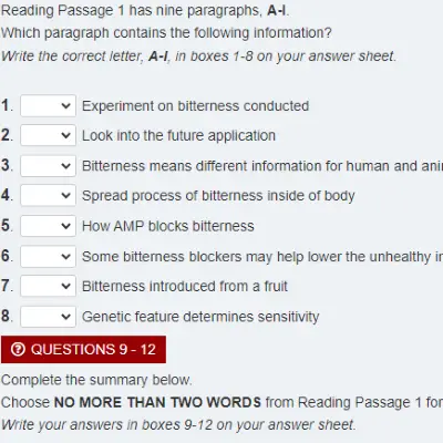 IELTS Reading Actual Exam on 22 October 2022