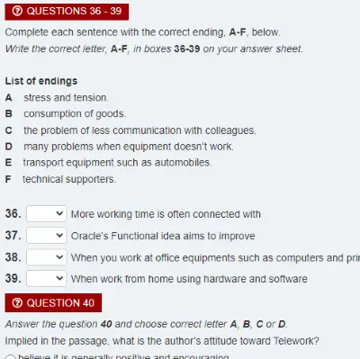 IELTS Reading Actual Exam on 24 November 2022