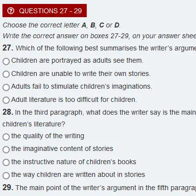 Mock Test 12.3 | Academic Reading