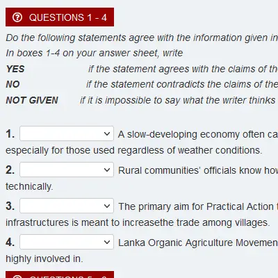 Mock Test 14.1 | Academic Reading