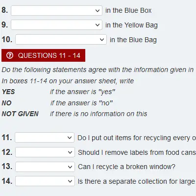 General Reading Practice Test 2.1