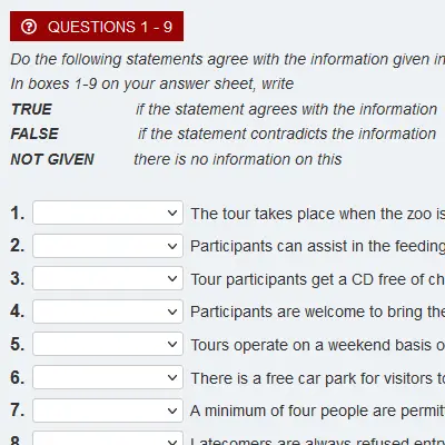 Mock Test 8.1 | General Reading