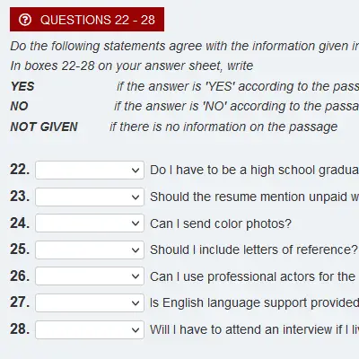 General Reading Test 4.2