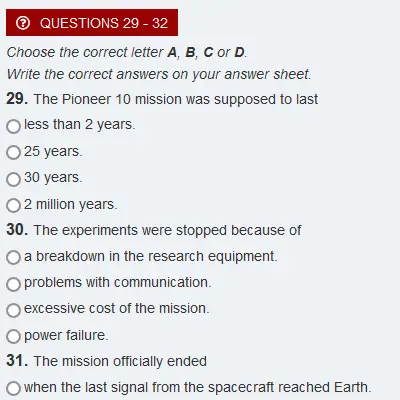 General Reading Test 4.3