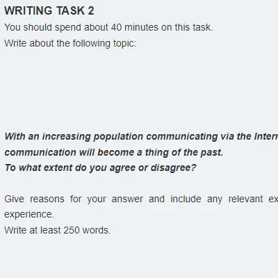 Mock Test 25 | Writing Task 2