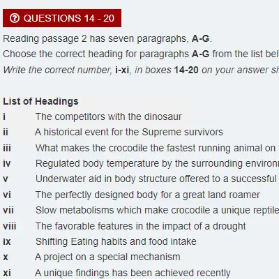 Mock Test 25.2 | Academic Reading