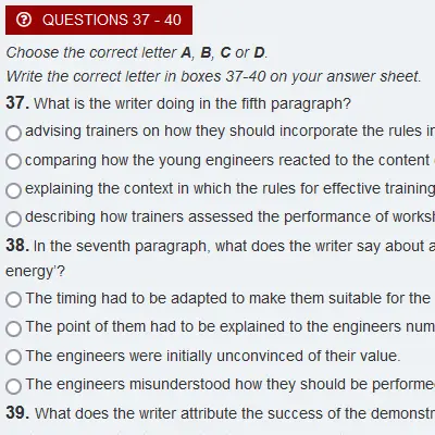 Mock Test 13.3 | Academic Reading