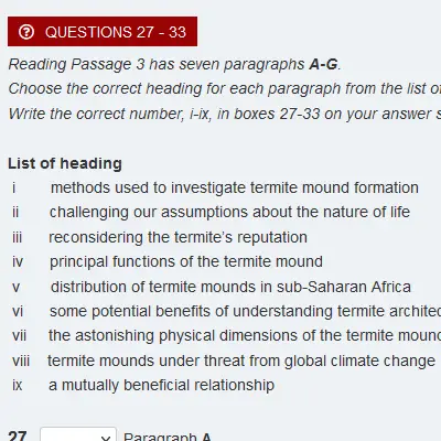 Mock Test 10.3 | Academic Reading