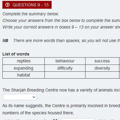 Academic Reading Test 11.1