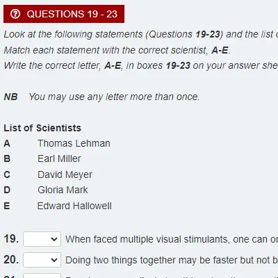 Mock Test 22.2 | Academic Reading
