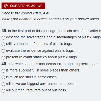 Mock Test 5.3 | General Reading