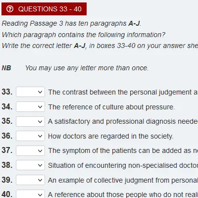 Mock Test 6.3 | Academic Reading