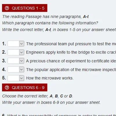Mock Test 4.1 | Academic Reading