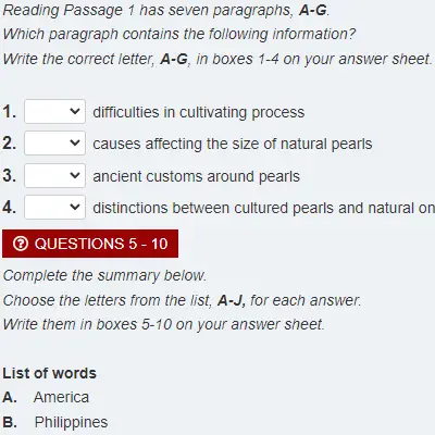 Academic Reading Test 16.1