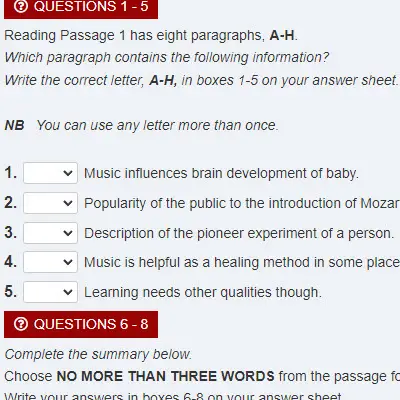 Academic Reading Test 22.1
