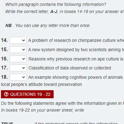 Academic Reading Test 17.2