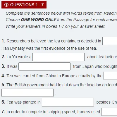 Academic Reading Test 18.1