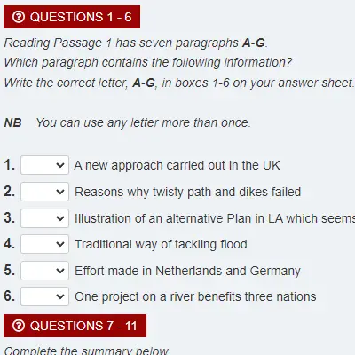 Academic Reading Test 20.1