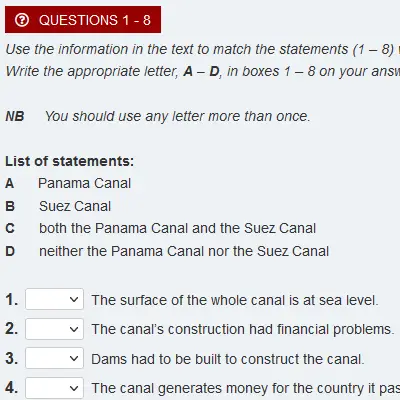 Academic Reading Test 8.1