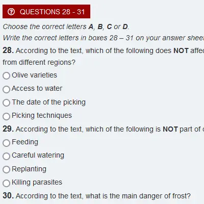 Academic Reading Test 8.3