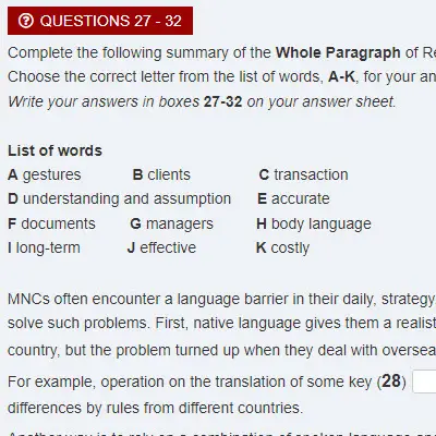 IELTS Reading Actual Exam on May 5, 2022