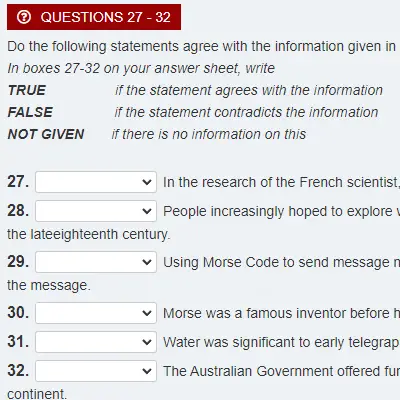 Academic Reading Test 13.3